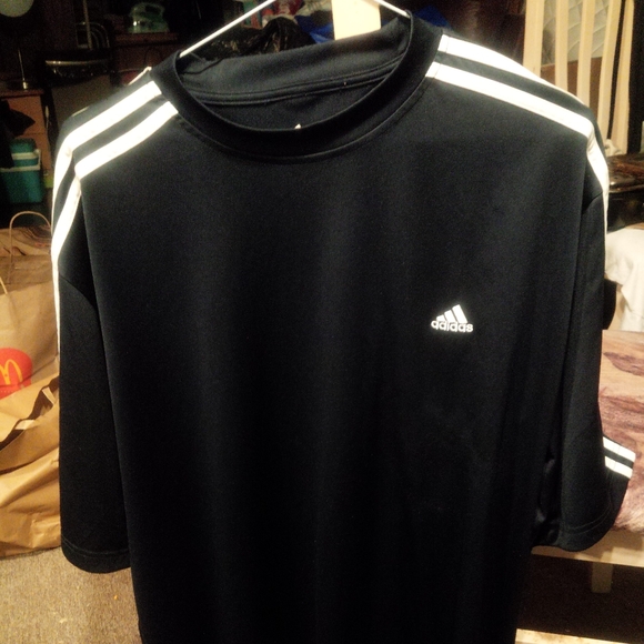 Addidas Sport nylon Sweat Shirt Made In Thailand Vintage After Y2K - Picture 1 of 8